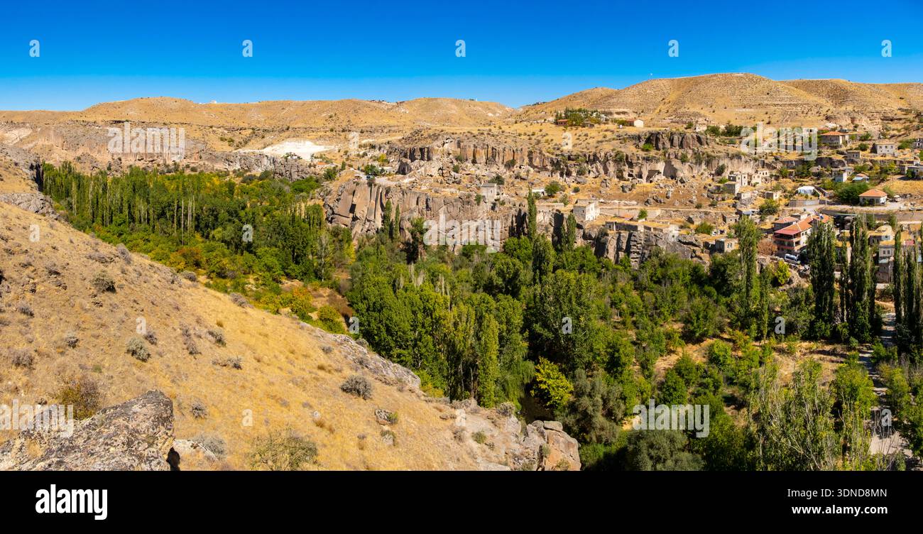 Türkei, Zentralanatolien, Provinz Aksaray, Kappadokien, Guzelyurt, Ihlara-Tal Stockfoto