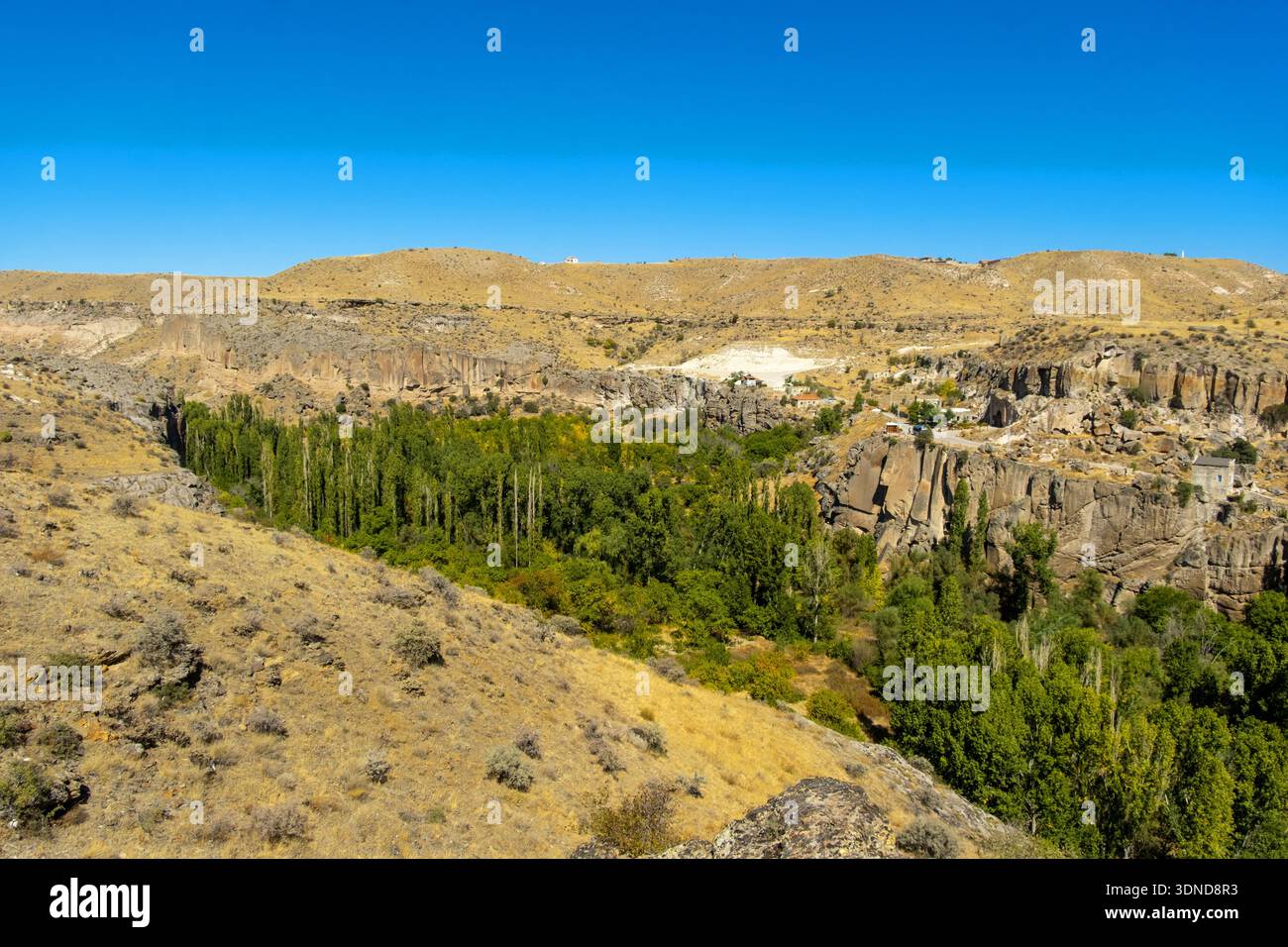 Türkei, Zentralanatolien, Provinz Aksaray, Kappadokien, Guzelyurt, Ihlara-Tal Stockfoto