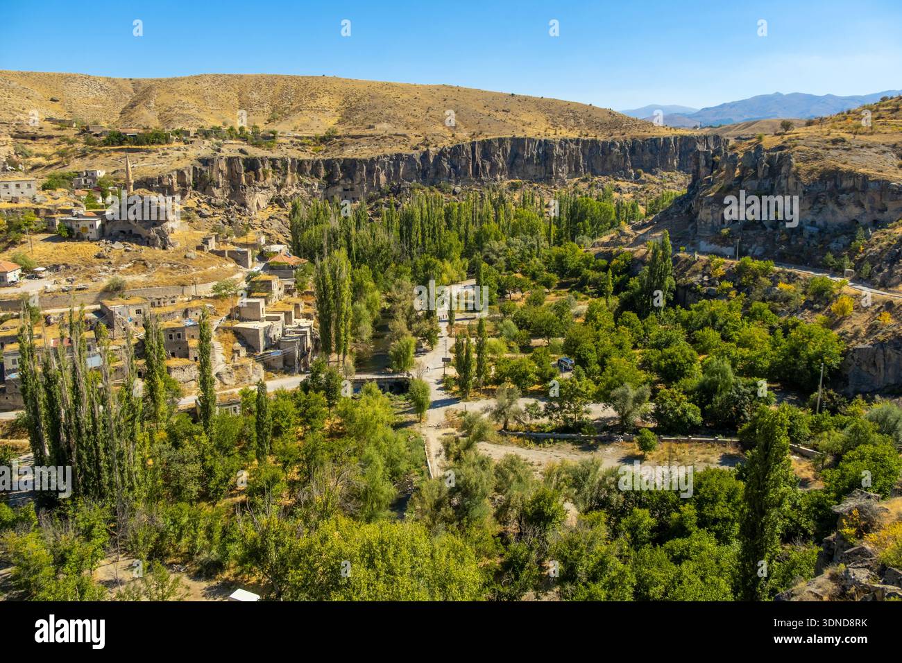 Türkei, Zentralanatolien, Provinz Aksaray, Kappadokien, Guzelyurt, Ihlara-Tal Stockfoto