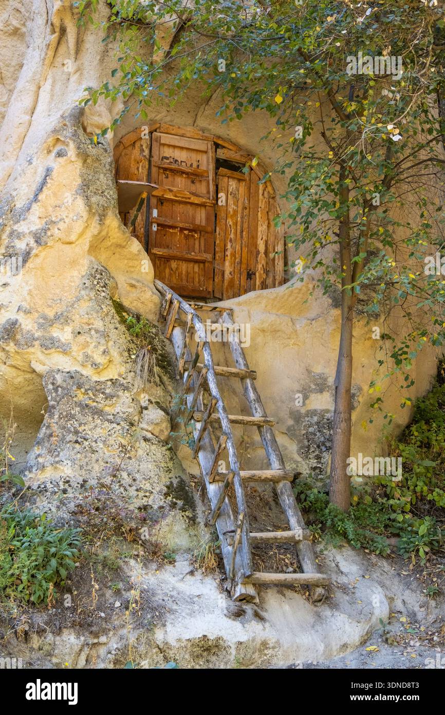Türkei, Zentralanatolien, Provinz Aksaray, Kappadokien, Guzelyurt, Ihlara-Tal Stockfoto