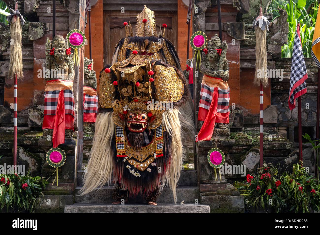 Indonesien, Bali, Barong Show und Tanz Stockfoto