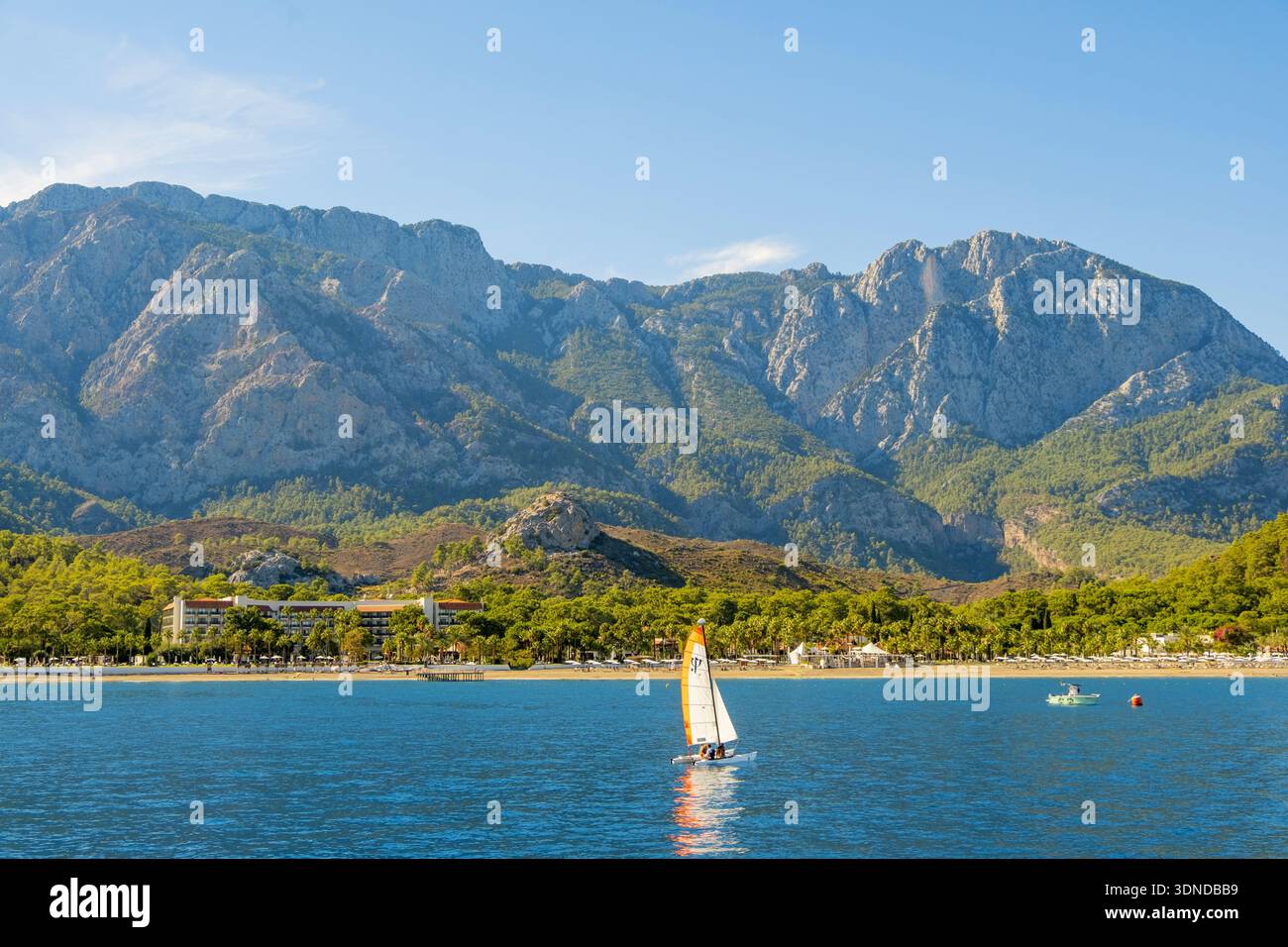 Türkei, Mittelmeerraum, Provinz Antalya, Club Med Palmiye Stockfoto