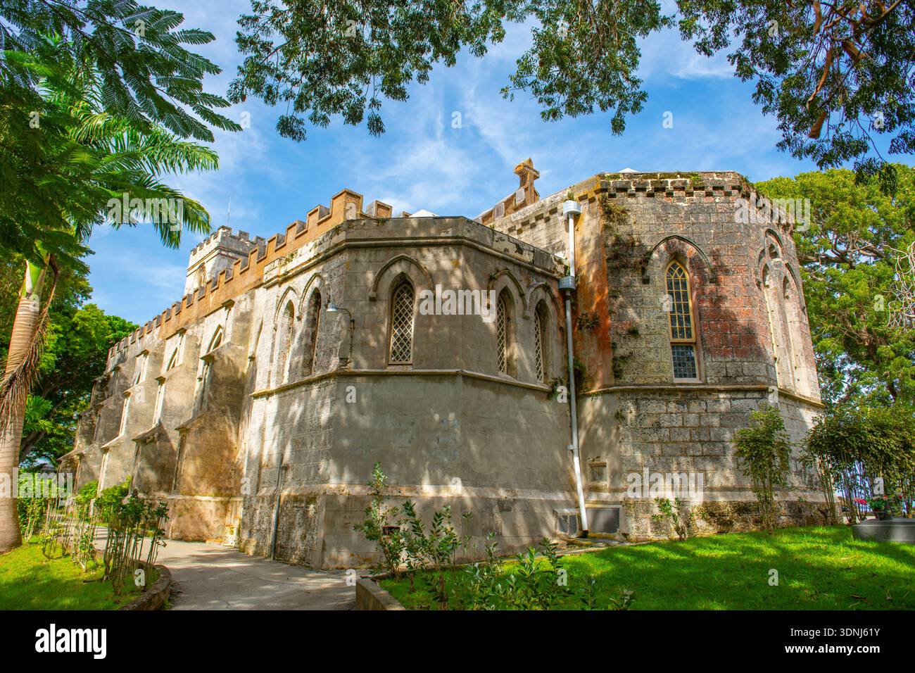 St. John's Parish Church in Village of Church View in Saint John Parish, Barbados. Stockfoto
