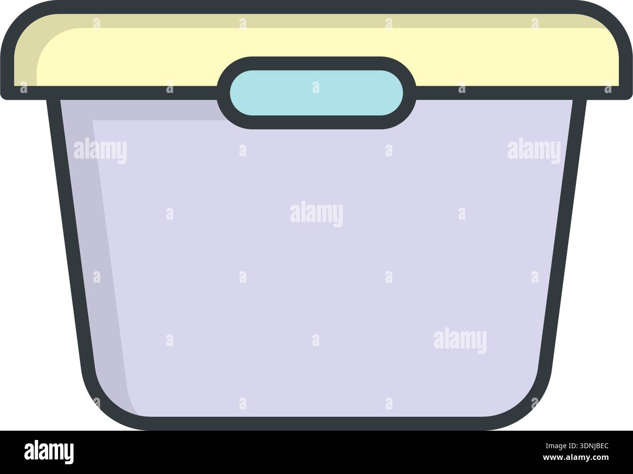 Food Box Icon Vektor Design Vorlagen einfaches und modernes Konzept Stock Vektor