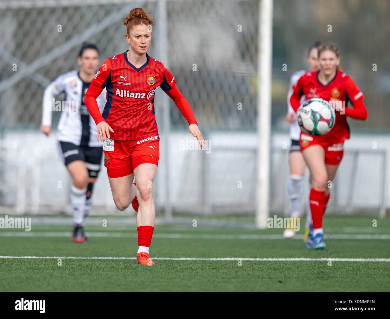 07.02.26, Testmatch, OÖFV-Gelände in Linz / Österreich - LASK vs SK Rapid. In SK Rapid's Vanessa Rauter. Foto: Christian Mueller – 20260207 PD29433 Stockfoto