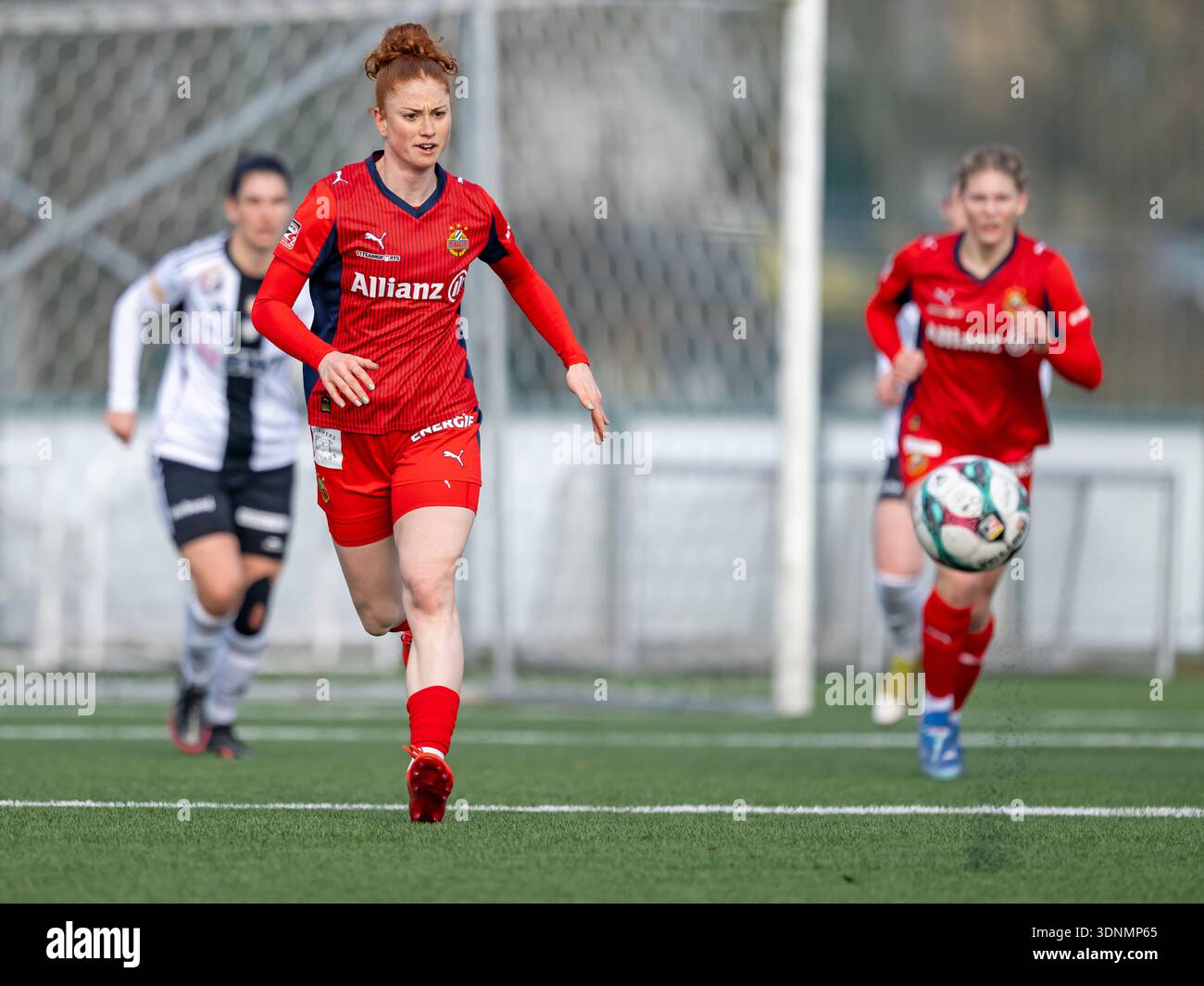 07.02.26, Testmatch, OÖFV-Gelände in Linz / Österreich - LASK vs SK Rapid. In SK Rapid's Vanessa Rauter. Foto: Christian Mueller – 20260207 PD29435 Stockfoto
