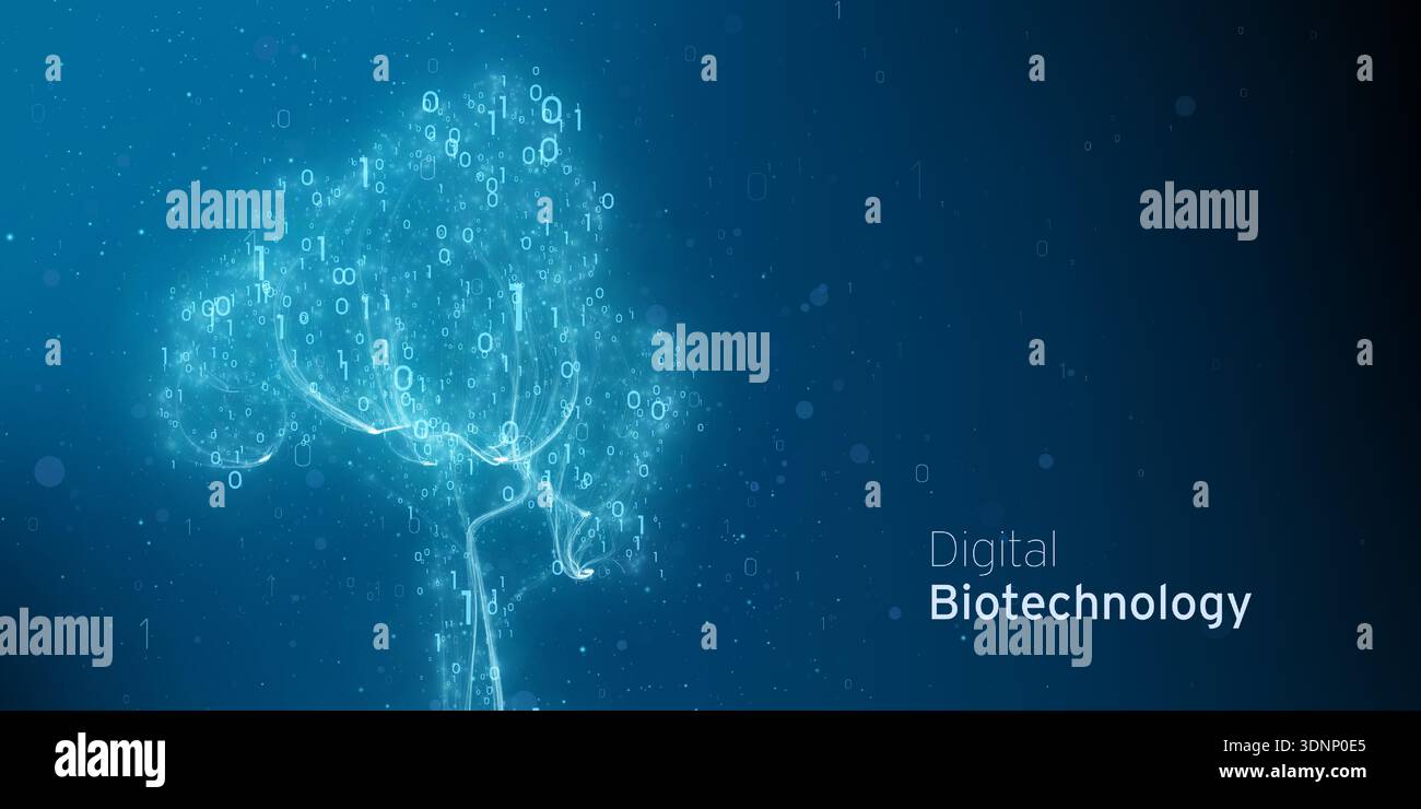 Cyber-Technologie des Neuronensystems. Die neuronale Netzstruktur der KI. Forschung zum digitalen Nervennetzwerk. Digitaler künstlicher Organismus. Daten menschlicher Geisteszellen Stock Vektor