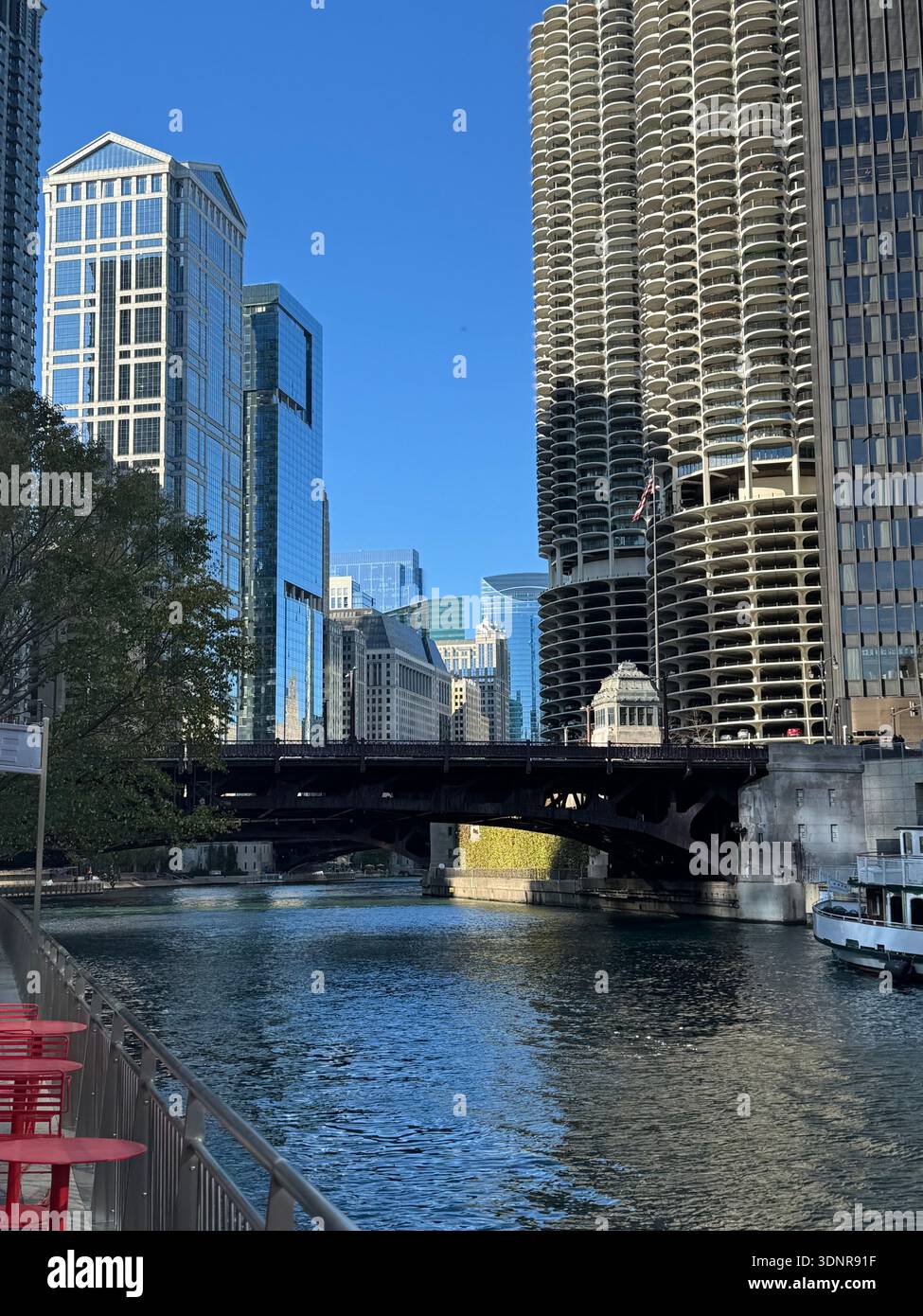 Chicago, Illinois, Urban, Architektur, High-Definition, Minimalismus, Straßenfotografie. Stockfoto