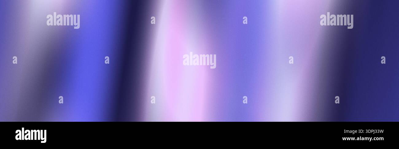 Abstrakter glatter verlaufender Hintergrund mit violetten und blauen Tönen, weiche, diffuse Oberfläche, geeignet für moderne Präsentationen, Overlays, Banner und Minimal Stockfoto