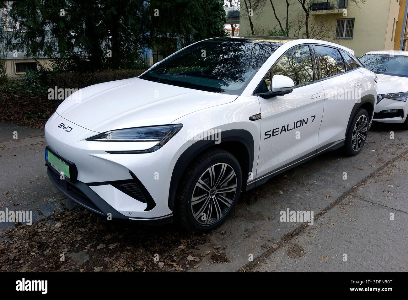 BYD Sealion 7 batteriebetriebener mittelgroßer Crossover-SUV Stockfoto