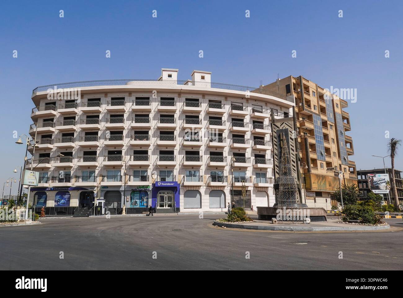 Wohnhaus, Luxor, Ägypten *** Wohnhaus, Luxor, Ägypten Stockfoto