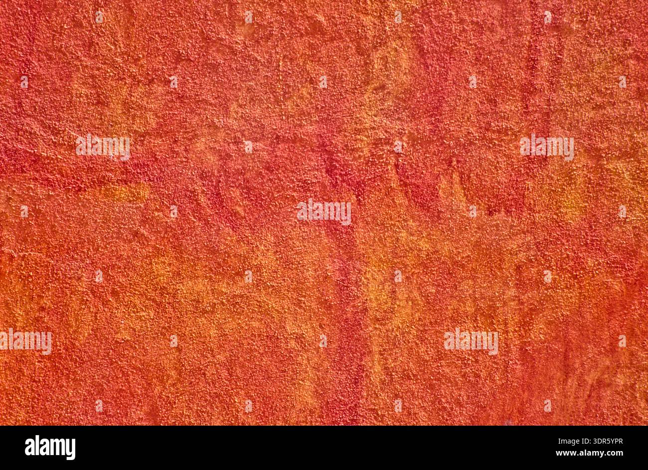 Gemalte Wand in Mexiko Stockfoto