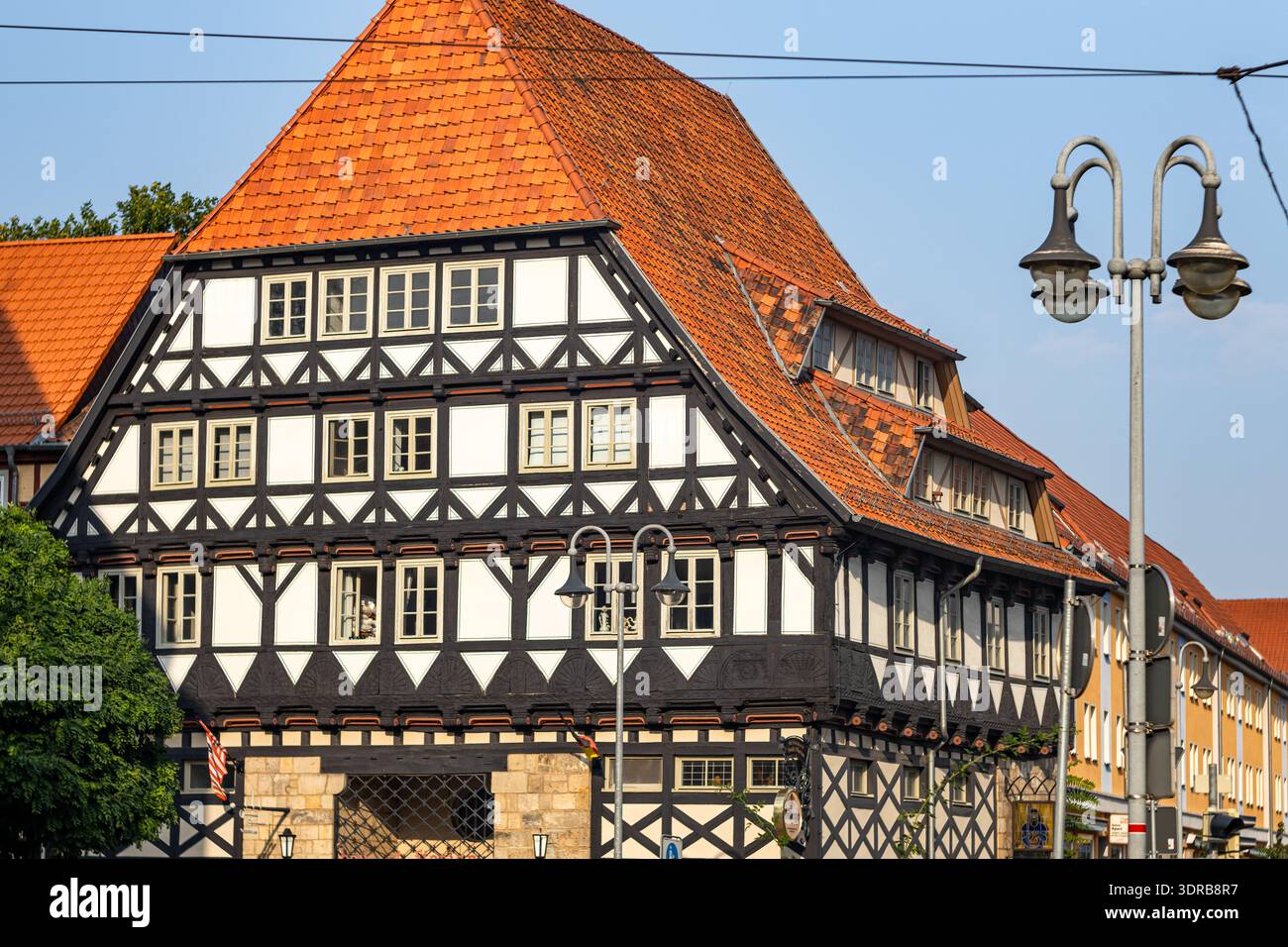 Impressionen aus Halberstadt am Harz Stockfoto