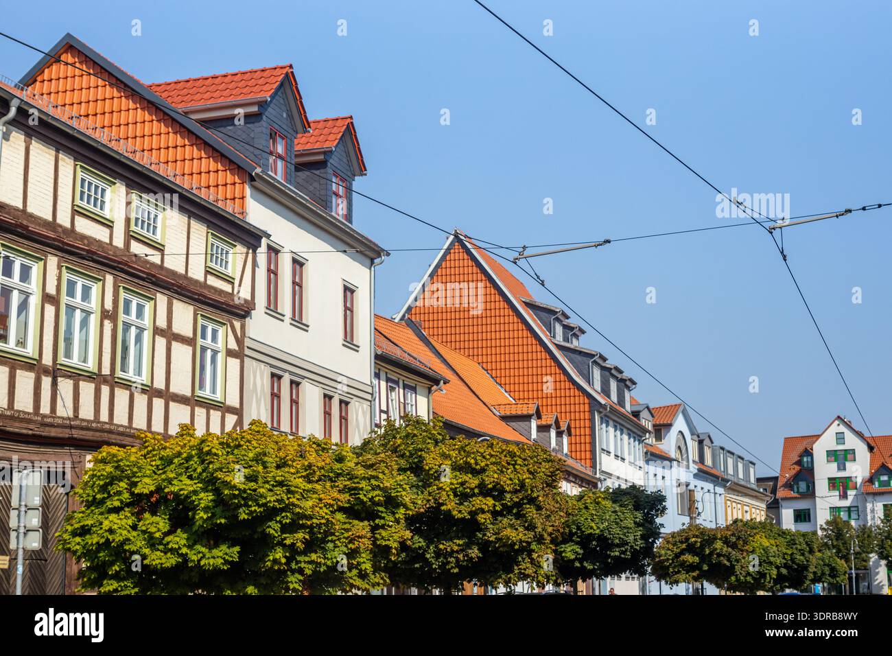 Impressionen aus Halberstadt am Harz Stockfoto