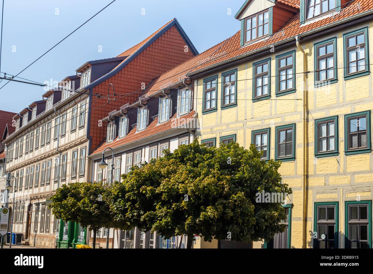 Impressionen aus Halberstadt am Harz Stockfoto