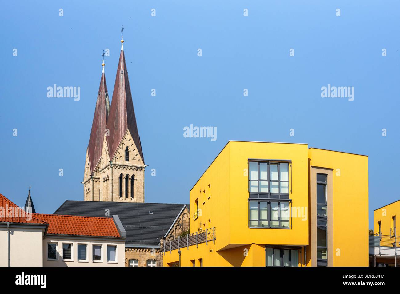 Impressionen aus Halberstadt am Harz Stockfoto