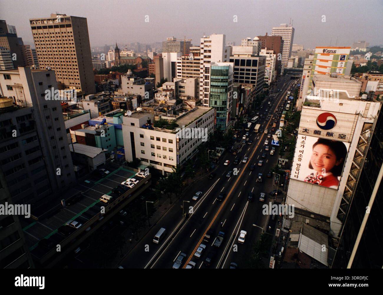 SUEDKOREA : Blick auf Seoul , Juli 1996 SÜDKOREA : Blick auf Seoul , Juli 1996 *** SUEDKOREA Blick auf Seoul , Juli 1996 SÜDKOREA Blick auf Seoul , Juli 1996 Stockfoto