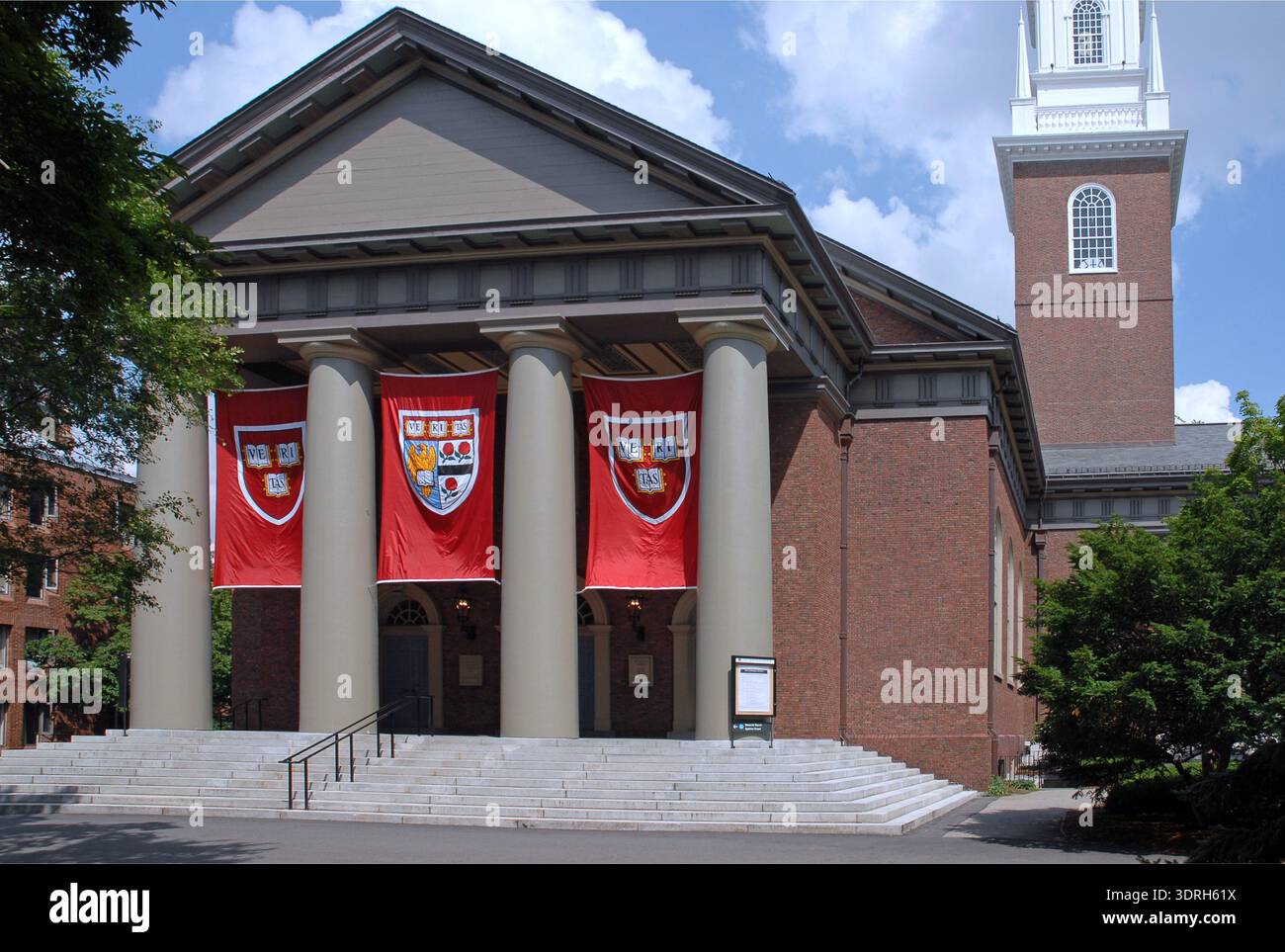 Harvard University Memorial Church zum Gedenken an die Opfer des Ersten Weltkriegs Stockfoto