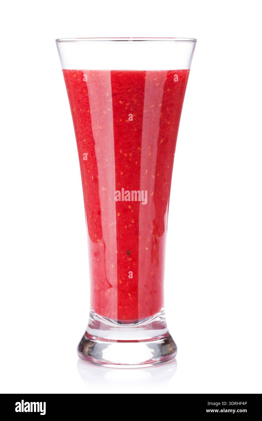 Himbeer-smoothie Stockfoto