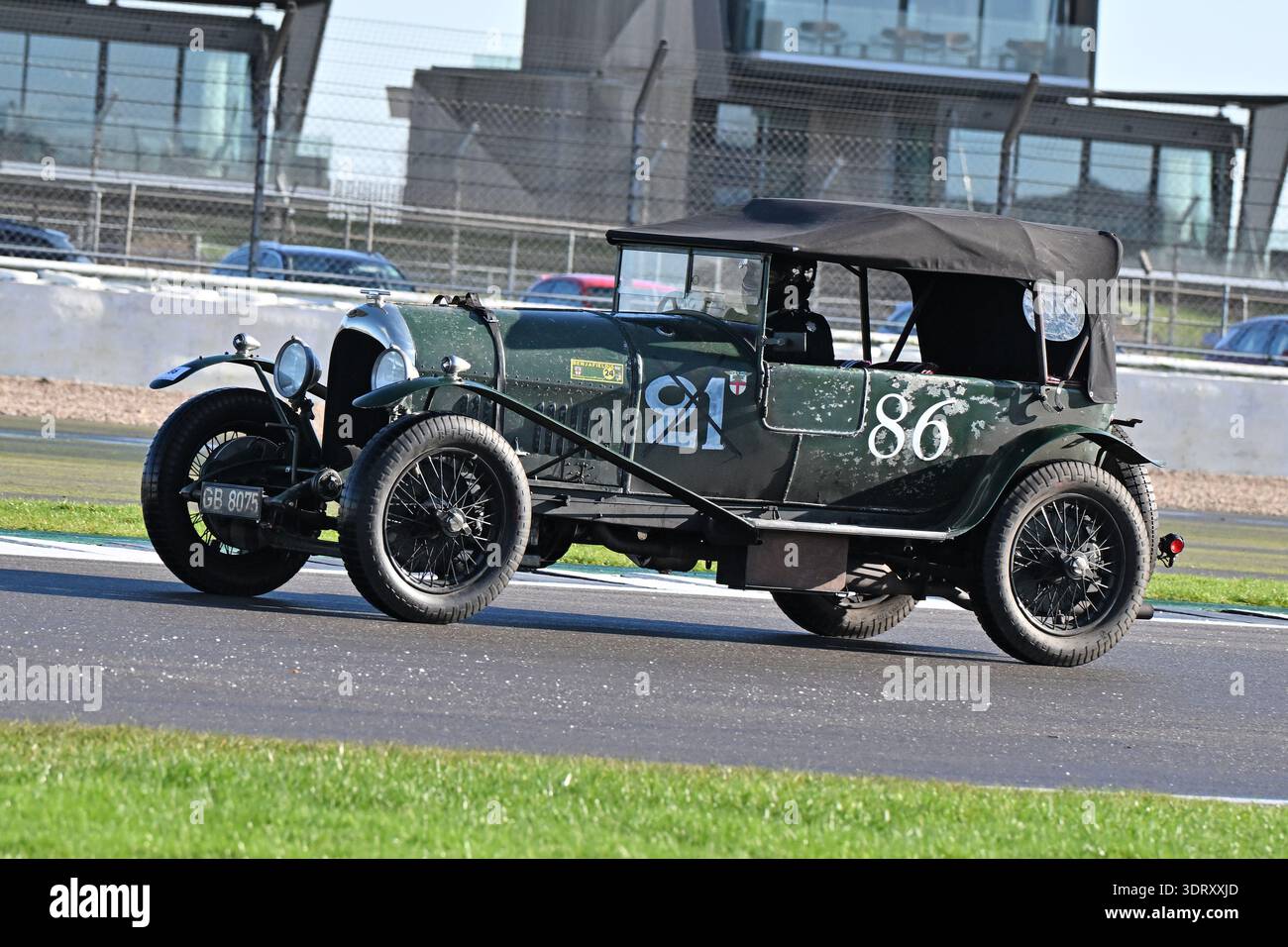 Mihai Negrescu, Bentley 3-4½ Liter, 2026 fand die 70. Austragung der Pomeroy Trophy statt, sie startete 1952, sie enthält Autos aller Epochen und Typen, sie Stockfoto