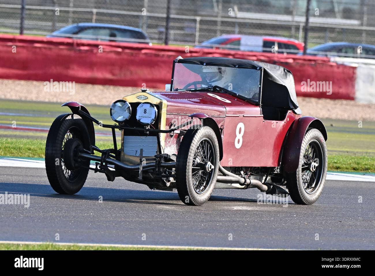 Adam Smith, Frazer Nash Super Sports, 2026 fand die 70. Austragung der Pomeroy Trophy statt, sie begann 1952, sie bietet Autos aller Epochen und Typen, Stockfoto