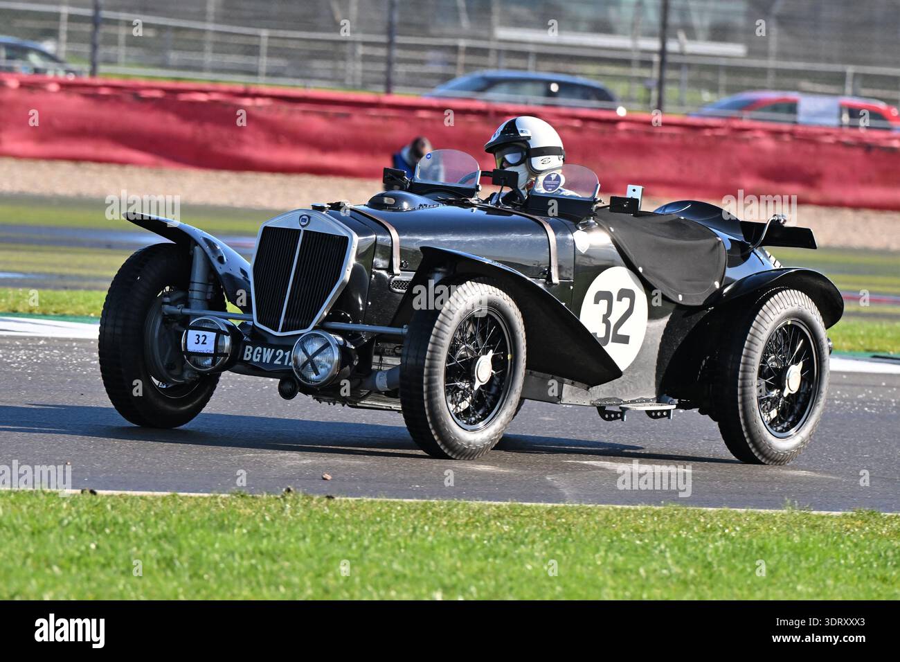 Alex Hearnden, Lancia Astura Steady Special, 2026 fand die 70. Austragung der Pomeroy Trophy statt, sie begann 1952, sie enthält Autos aller Epochen und Stockfoto