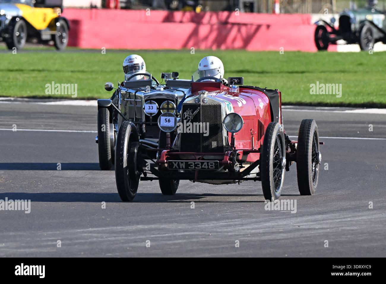 Christopher Mann, Alfa Romeo RL Targa Florio, 2026, sah die 70. Austragung der Pomeroy Trophy, sie begann 1952, sie enthält Autos aller Epochen und Stockfoto