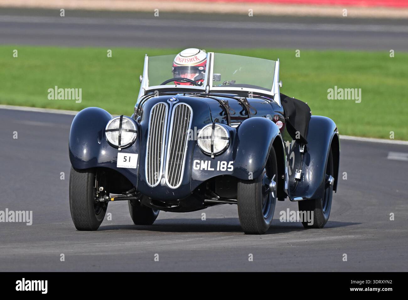Dr. Vijay Mallya, BMW 328, 2026, sah die 70. Austragung der Pomeroy Trophy, sie begann 1952, sie enthält Autos aller Epochen und Typen, es ist der Vin Stockfoto