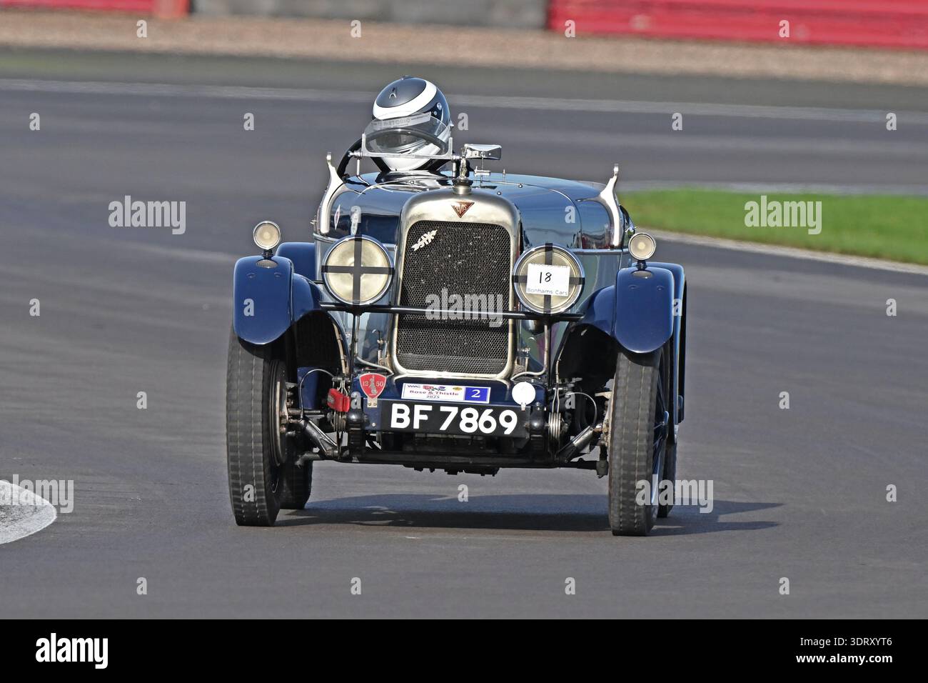 Andrew Smith, Alvis Silver Eagle, 2026, fand die 70. Austragung der Pomeroy Trophy statt, sie startete 1952, sie enthält Autos aller Epochen und Typen, sie ist es Stockfoto