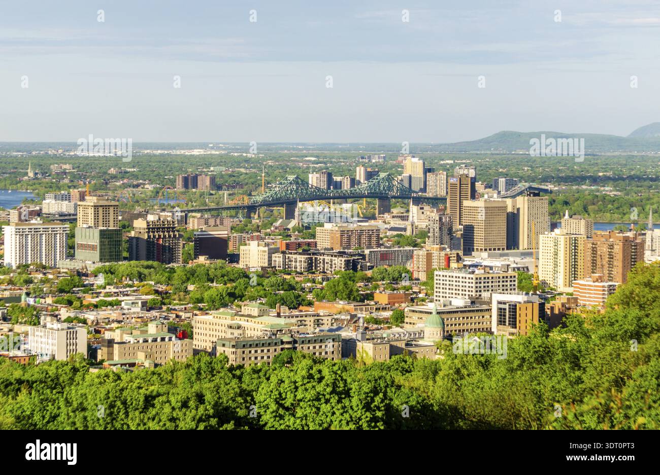 Stadt montreal kanada Szenen im Sommer Stockfoto