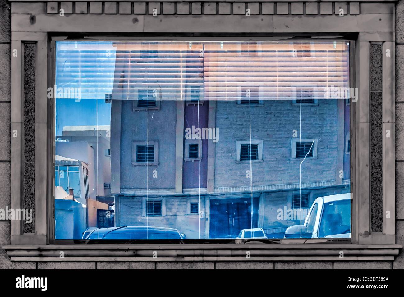 Bild im Bild – Reflexion Stockfoto