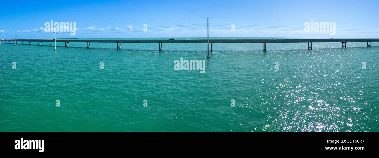 Seven Mile Bridge, Florida Keys, USA Stockfoto