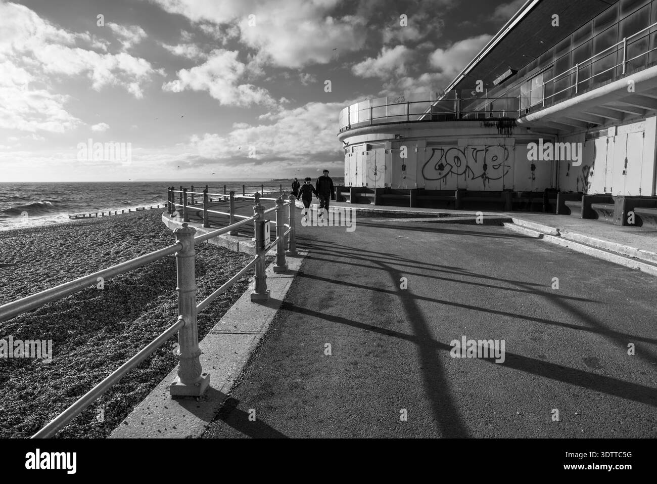 Azur Pavilion and the Lower Promenade, St Leonards; East Sussex; England; Vereinigtes Königreich; Europa Stockfoto
