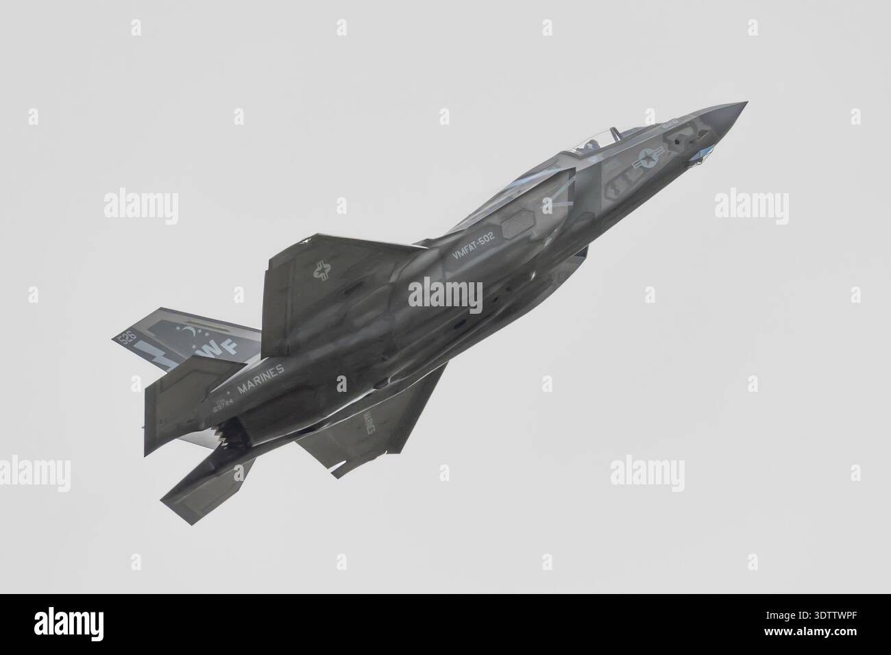 F-35B neu positionieren Stockfoto