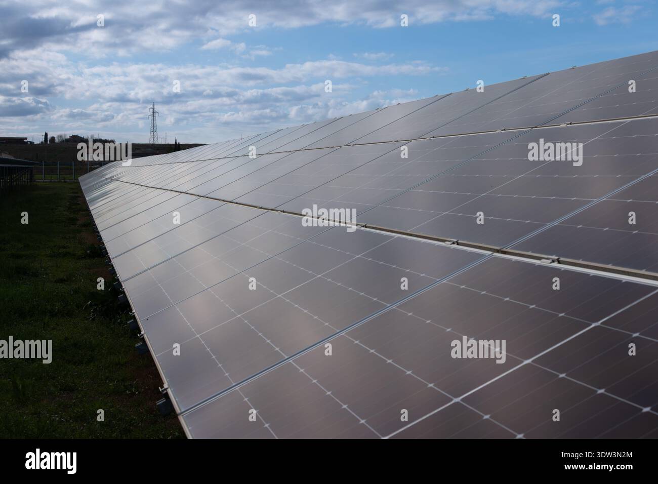Solar Energie Stockfoto