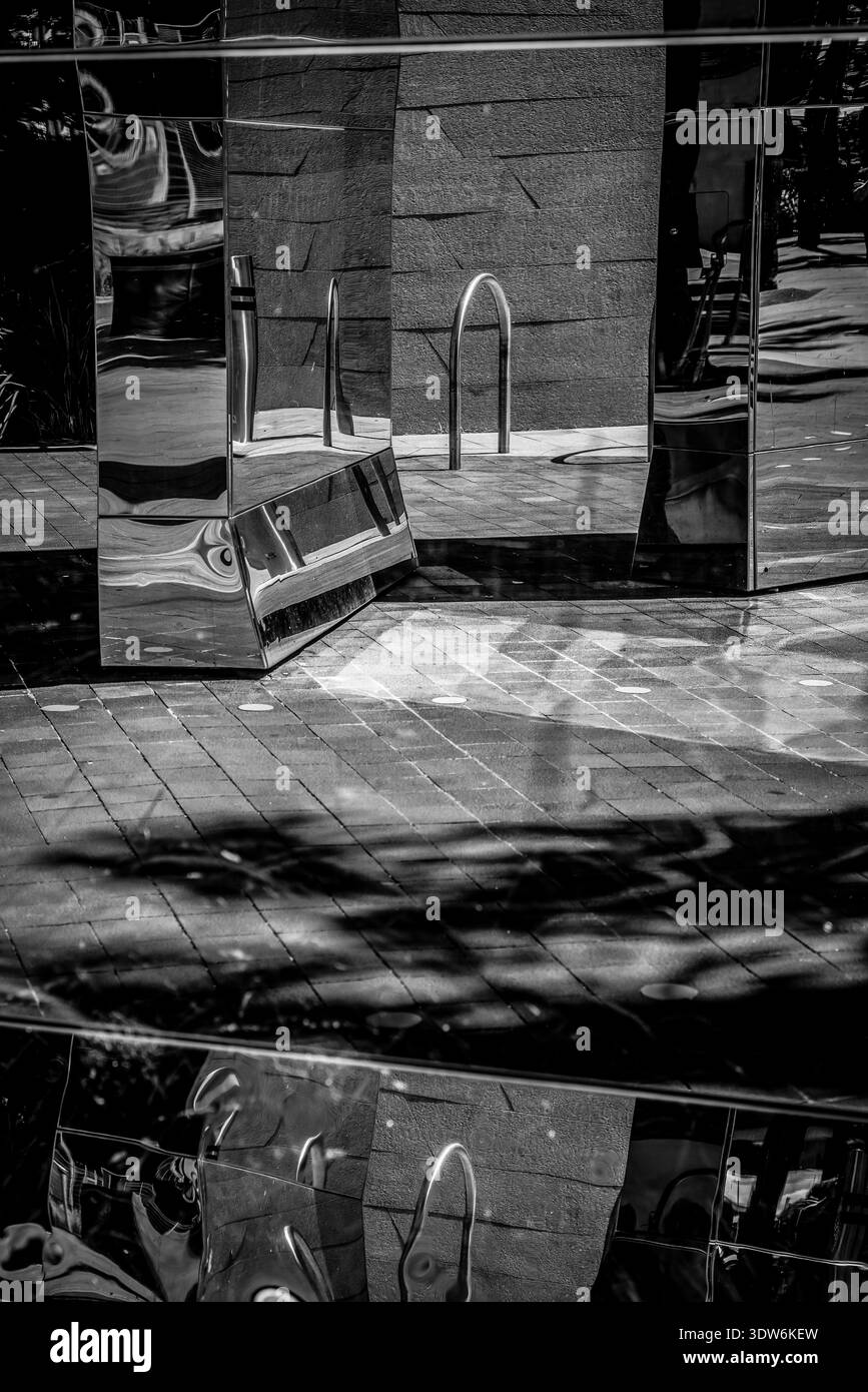 Reflexionen in der Stadt, Sydney, Australien Stockfoto