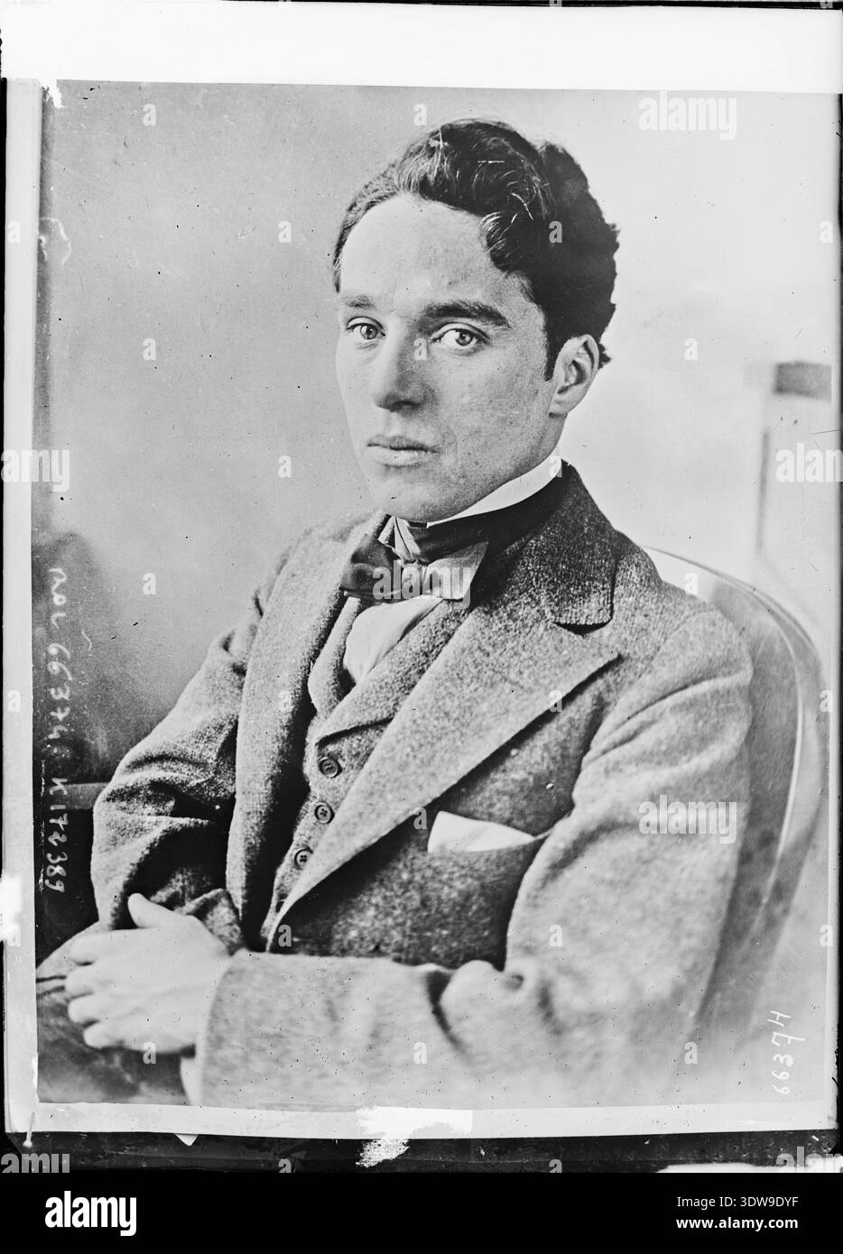 Porträt von Charles Chaplin, 1921 Stockfoto