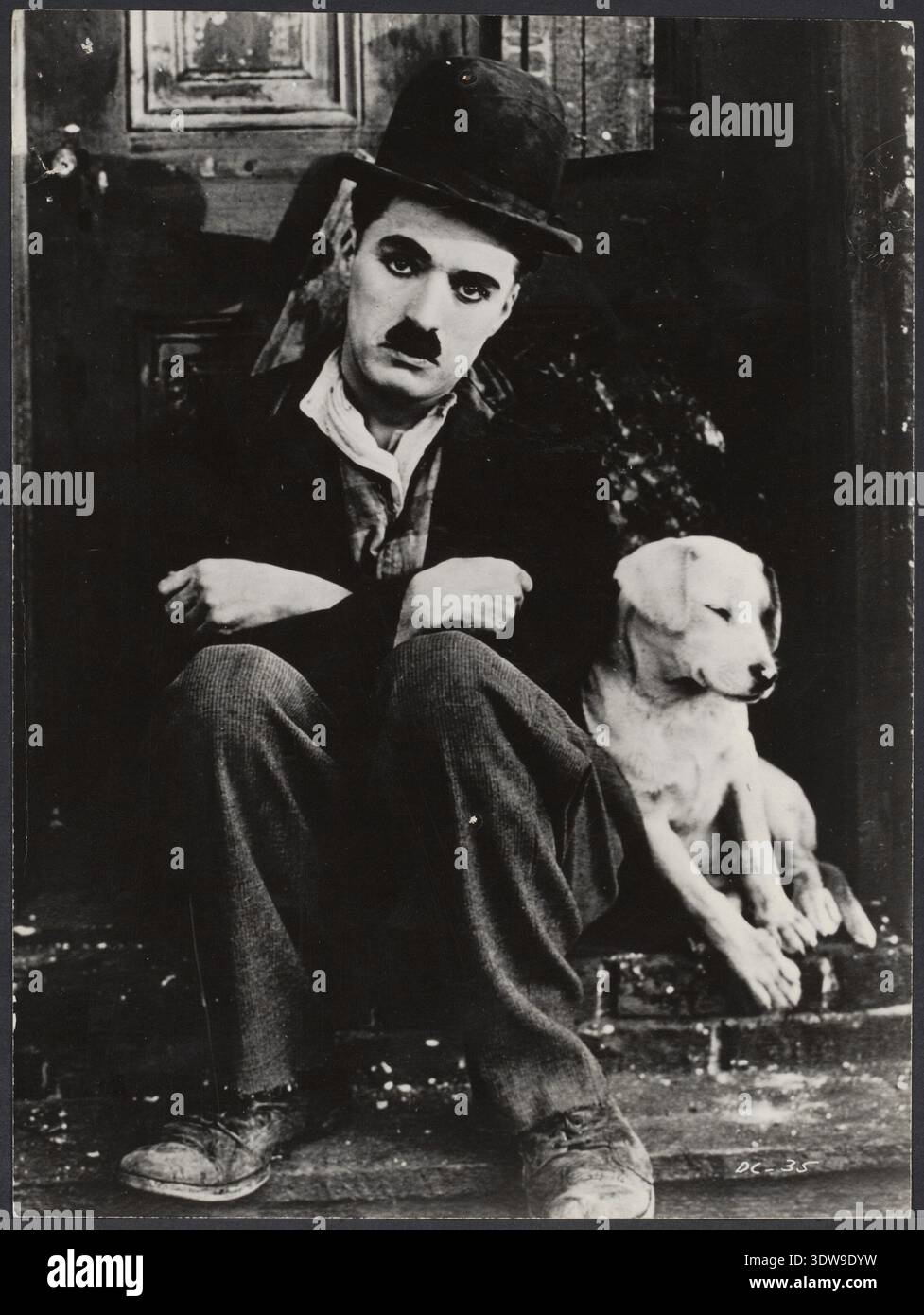 Destille aus Charles Chaplin - A Dog's Life - 1918 - First National Pictures Stockfoto