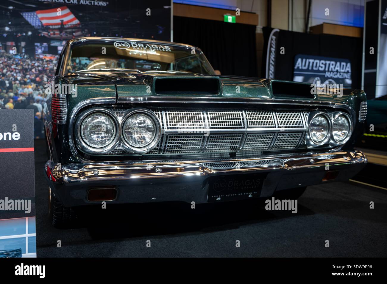 Ansicht des Mercury Comet Cyclone 1964 auf der Canadian International AutoShow. Toronto, Kanada - 18. Februar 2026. Stockfoto