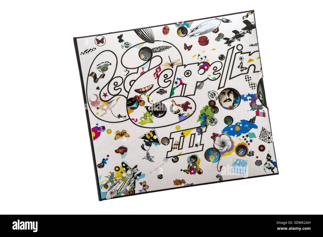 CD von LED Zeppelin III. Das 3. Studioalbum der britischen Rockband LED Zeppelin. Es wurde 1970 von Atlantic Records veröffentlicht. Stockfoto