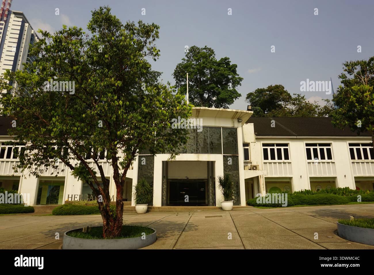 Kuala Lumpur, Malaysia: Herbarium House in Taman Botani Perdana Stockfoto