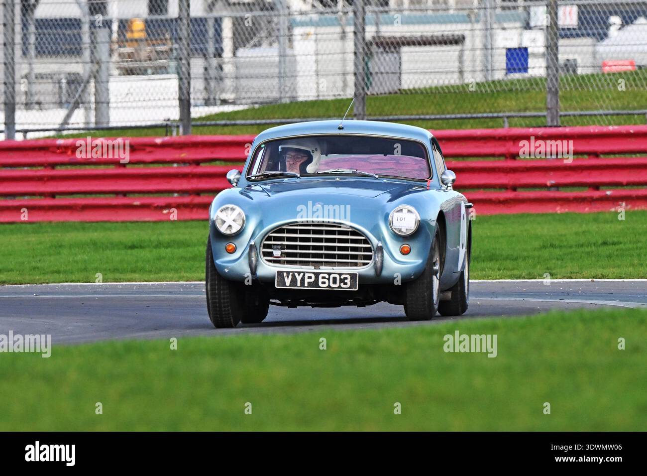 George Passey, AC Aceca, 2026, fand die 70. Austragung der Pomeroy Trophy statt, sie startete 1952, sie enthält Autos aller Epochen und Typen, es ist der Vint Stockfoto