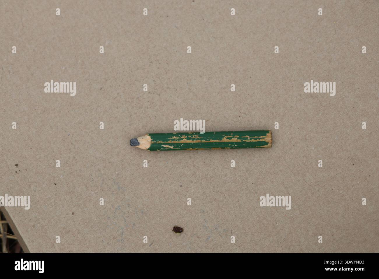 Altes gebrauchtes Schreinerstift-Werkzeug Stockfoto