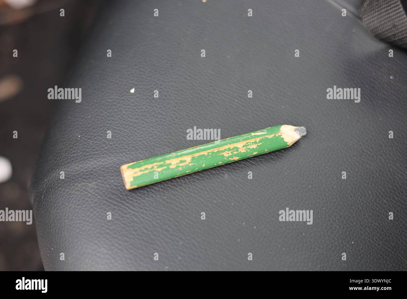 Altes gebrauchtes Schreinerstift-Werkzeug Stockfoto
