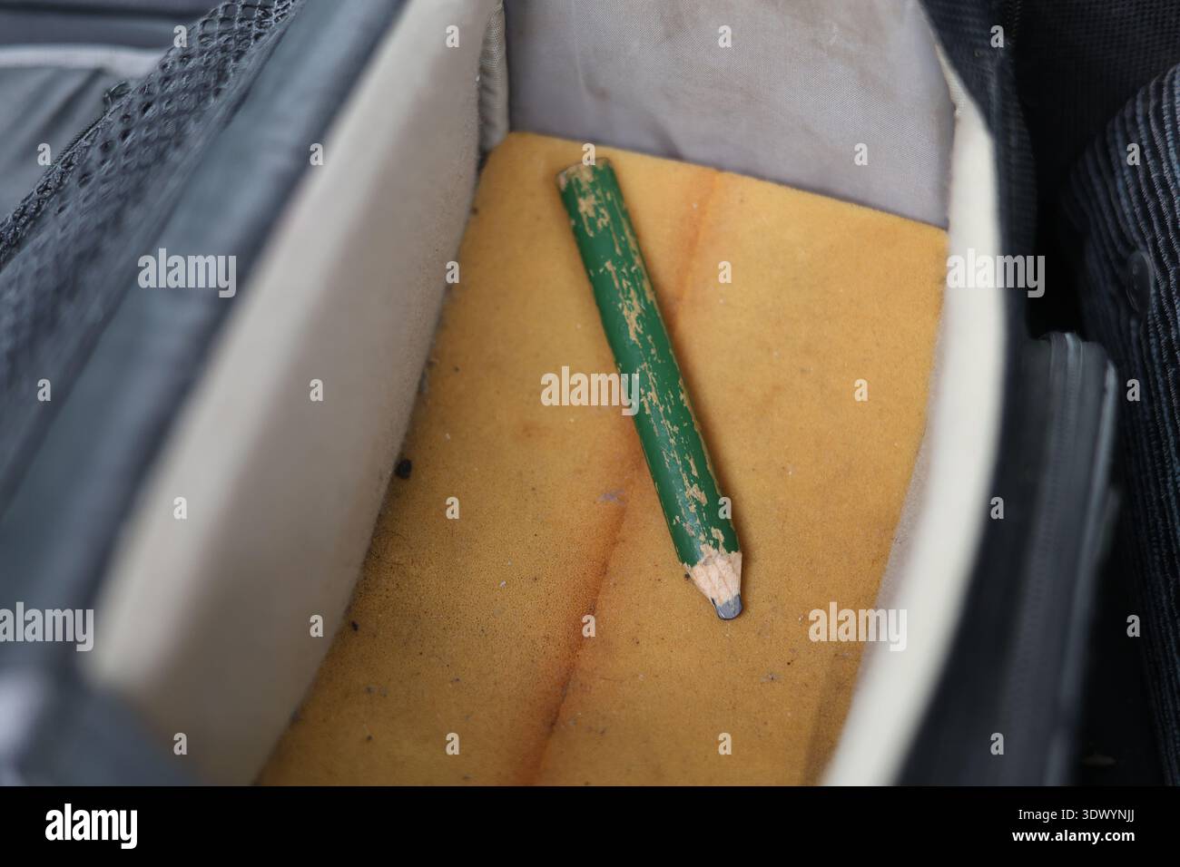 Altes gebrauchtes Schreinerstift-Werkzeug Stockfoto