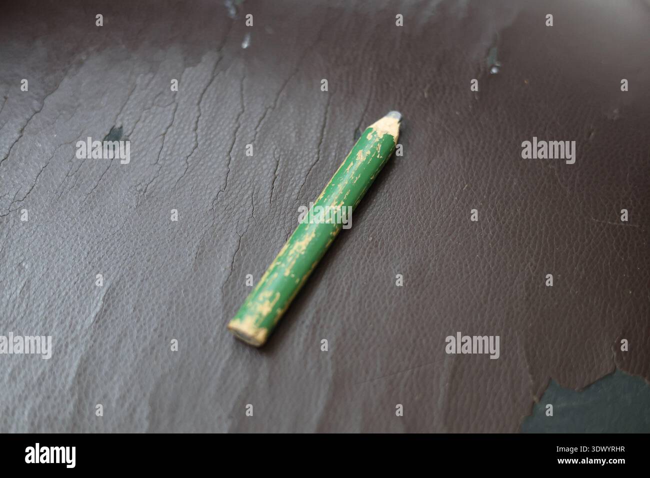 Altes gebrauchtes Schreinerstift-Werkzeug Stockfoto
