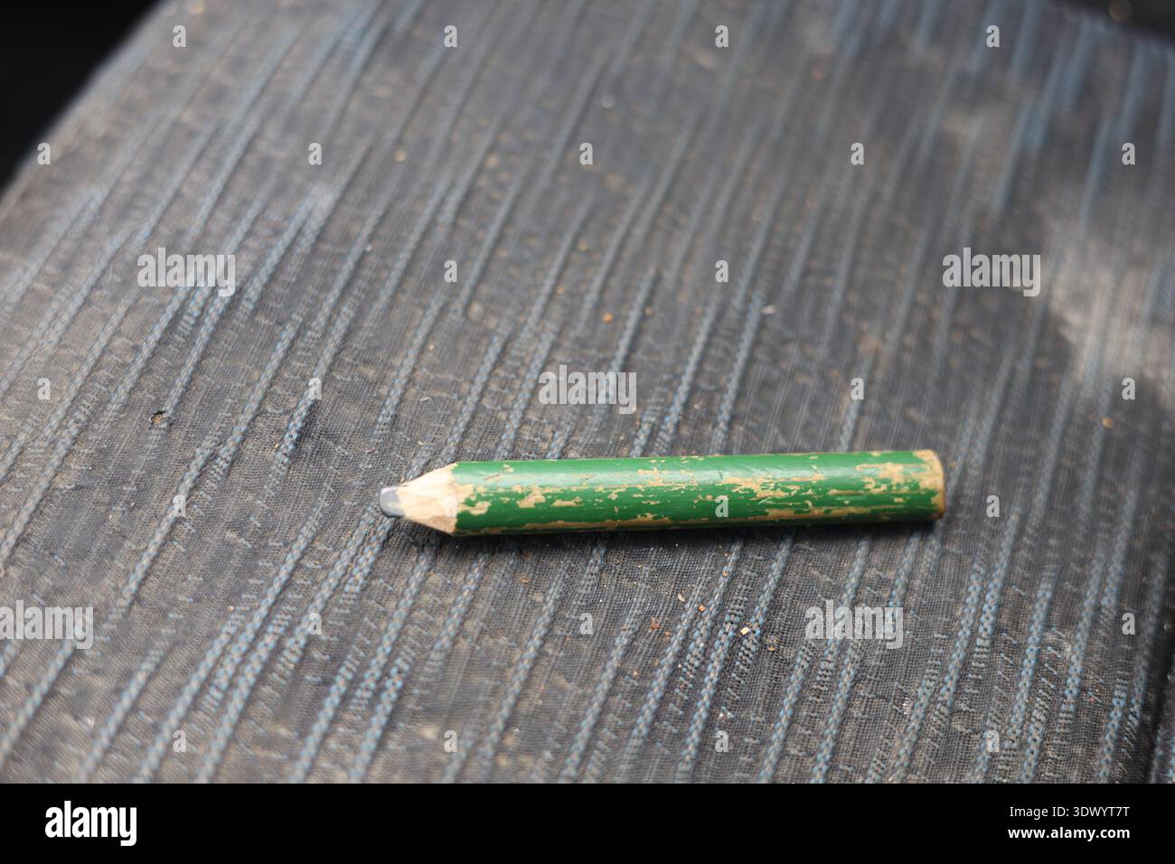 Altes gebrauchtes Schreinerstift-Werkzeug Stockfoto