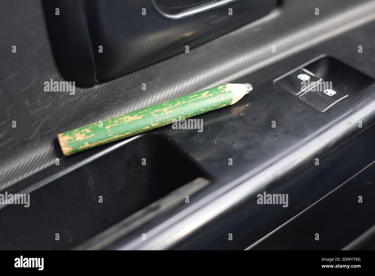 Altes gebrauchtes Schreinerstift-Werkzeug Stockfoto