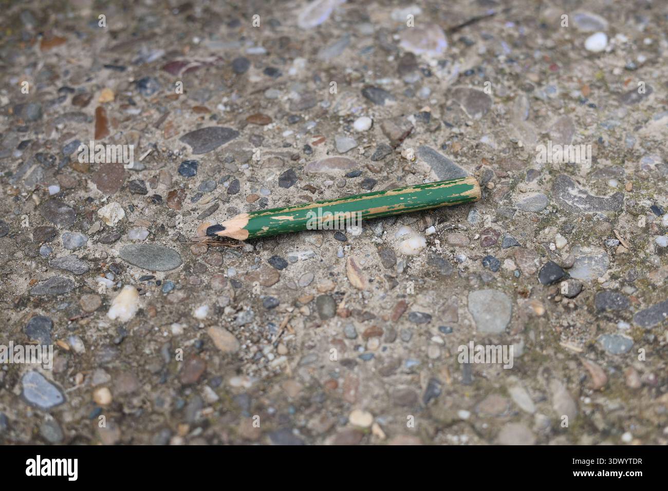 Altes gebrauchtes Schreinerstift-Werkzeug Stockfoto