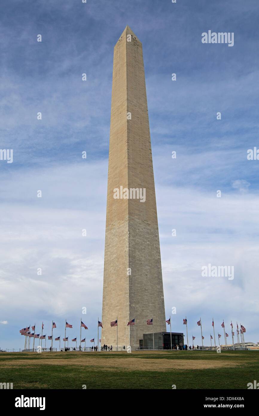 National Monument, Washington DC Stockfoto